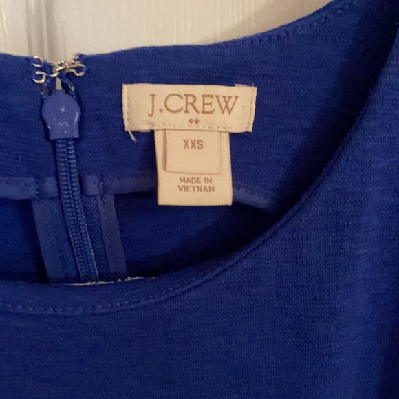 J. Crew Dress Blue Size 00 - Picture 3 of 3